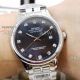 Perfect Replica Rolex Datejust Black Diamond Markers Face Stainless Steel Bezel 40mm Watch (4)_th.jpg